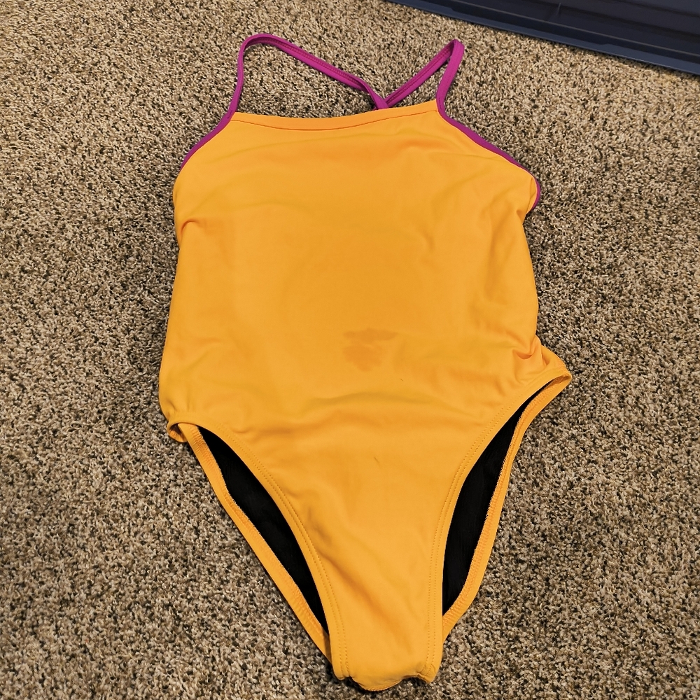 Yellow & Pink Jackson 2 Jolyn onesie